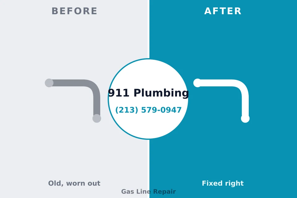 Before and after: plumbing company Hayti, MO